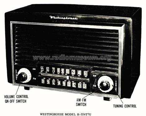H-325T7U Ch= V-2136; Westinghouse El. & (ID = 2792363) Radio