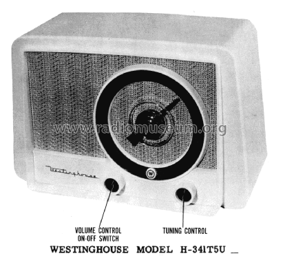 H-341T5U Ch= V-2157-4U; Westinghouse El. & (ID = 2006060) Radio