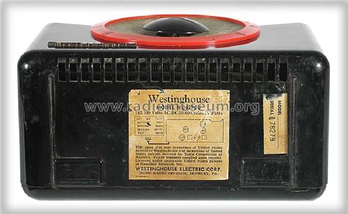 H-342P5U Ch= V-2156-1U; Westinghouse El. & (ID = 273626) Radio