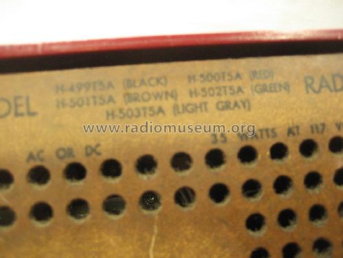 H-500T5A Ch=V-2238-1; Westinghouse El. & (ID = 1513723) Radio