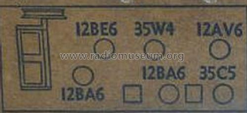 H-536T6 Ch=V-2189-7; Westinghouse El. & (ID = 1201139) Radio