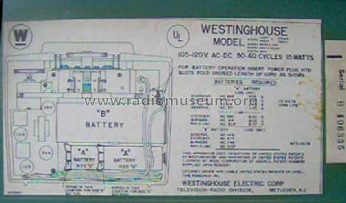 H-557P4 Ch=V-2271-1; Westinghouse El. & (ID = 235921) Radio