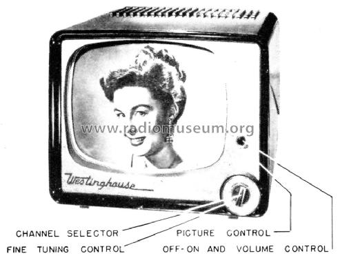 H-658T17 Ch= V-2192-1; Westinghouse El. & (ID = 1216302) Television