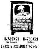 H-783K21 Ch= V-2247-1; Westinghouse El. & (ID = 680458) Television