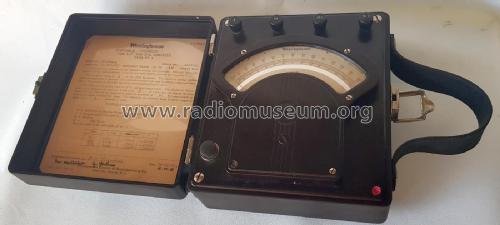 Portable AC/DC Voltmeter Type PY 5 Style 701334-A; Westinghouse El. & (ID = 2611250) Equipment