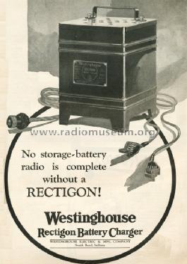 Rectigon Battery Charger ; Westinghouse El. & (ID = 763964) A-courant