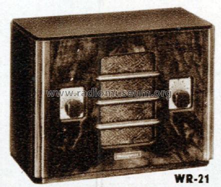 WR-21 ; Westinghouse El. & (ID = 1703245) Radio