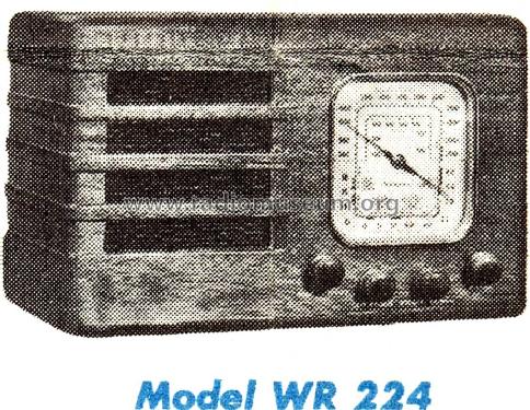 WR 224 ; Westinghouse El. & (ID = 1670425) Radio