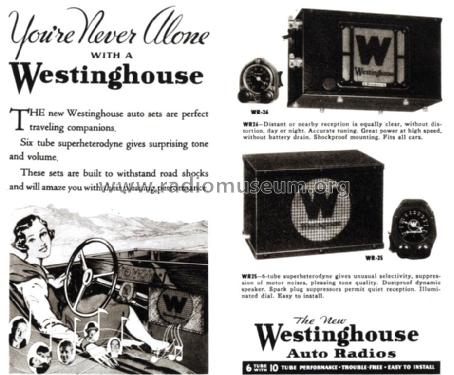 WR-26 ; Westinghouse El. & (ID = 1694768) Car Radio