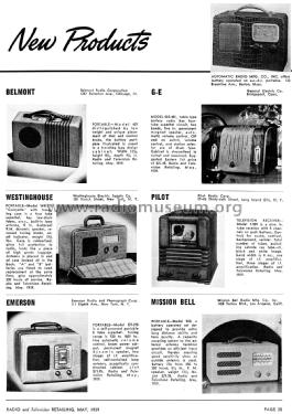 WR-675; Westinghouse El. & (ID = 1819230) Radio