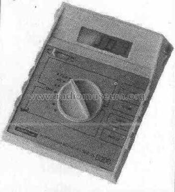 Auto Ranging Digital Multimeter 6000; Weston Inventor (ID = 540929) Equipment
