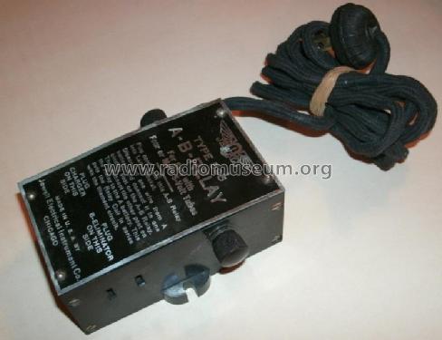 A-B Relay Type 595; Weston Electrical (ID = 1829698) Strom-V