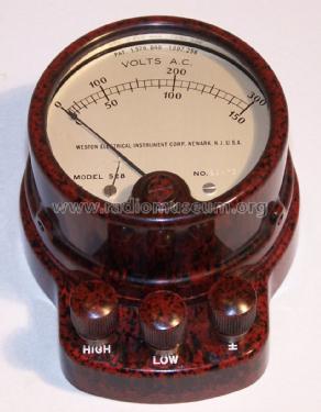 A.C. Voltmeter 528; Weston Electrical (ID = 1662246) Equipment