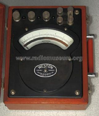 AC-DC Ammeter 370; Weston Electrical (ID = 1048933) Equipment