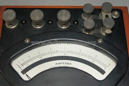 AC-DC Ammeter 370; Weston Electrical (ID = 1048934) Equipment
