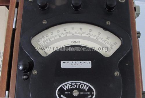 AC/DC Voltmeter 341; Weston Electrical (ID = 1937429) Equipment