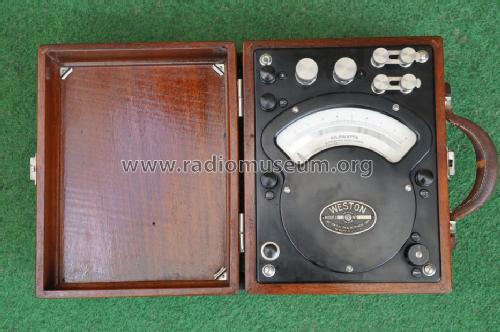 AC/DC Wattmeter 310; Weston Electrical (ID = 970199) Equipment