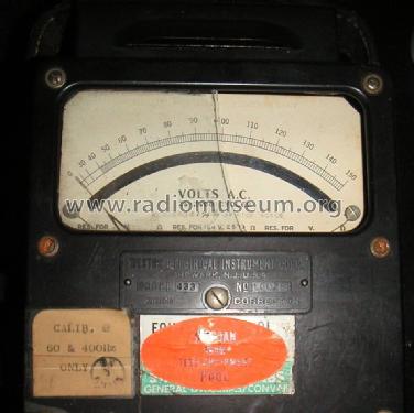 AC Voltmeter 433; Weston Electrical (ID = 1459272) Equipment