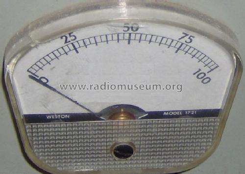 Amperometer 1721; Weston Electrical (ID = 1107569) Equipment