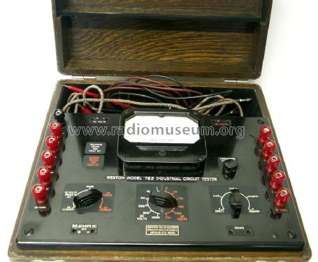 Industrial Circuit Tester 785 Type 4; Weston Electrical (ID = 664860) Ausrüstung