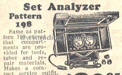 Jewell Set Analyzer Pattern 198; Weston Electrical (ID = 241704) Equipment