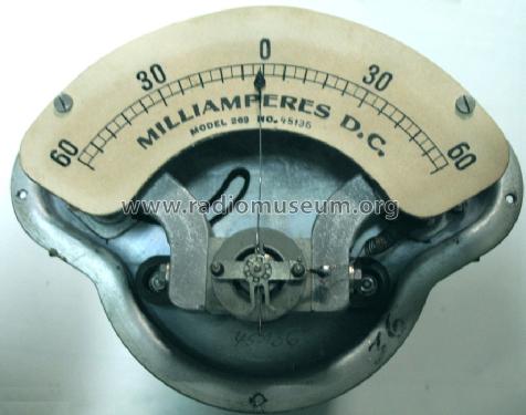 Milliammeter 269; Weston Electrical (ID = 647194) Equipment