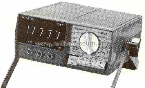 Multimeter 1242; Weston Electrical (ID = 1037769) Equipment