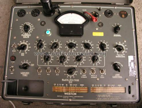 Mutual Conductance Tubechecker 981-Type-3; Weston Electrical (ID = 1188144) Equipment