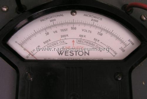 Mutual Conductance Tubechecker 981-Type-3; Weston Electrical (ID = 1188145) Equipment