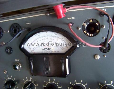 Mutual Conductance Tubechecker 981-Type-3; Weston Electrical (ID = 764973) Ausrüstung