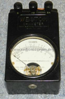 Ohmmeter 689 1-F; Weston Electrical (ID = 2737321) Equipment