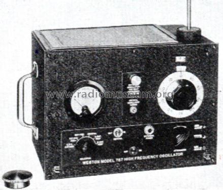 Oscillator 787; Weston Electrical (ID = 1813312) Ausrüstung