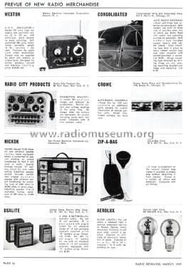 Oscillator 787; Weston Electrical (ID = 1813313) Equipment