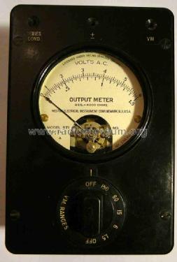 Output Meter 571; Weston Electrical (ID = 820689) Equipment