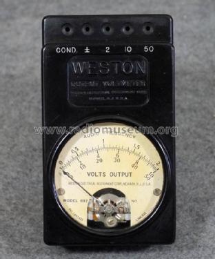 Output Meter 687; Weston Electrical (ID = 2579673) Equipment