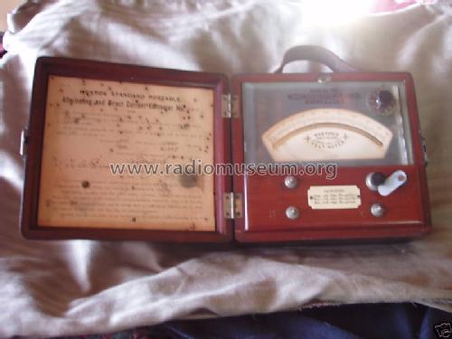 Portable AC & DC Voltmeter ; Weston Electrical (ID = 656303) Equipment