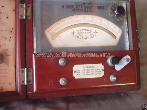 Portable AC & DC Voltmeter ; Weston Electrical (ID = 656304) Equipment