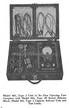 Selective Analyzer 665; Weston Electrical (ID = 2038728) Equipment