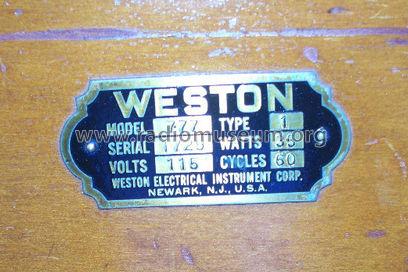 Tube and Battery Tester 777; Weston Electrical (ID = 1096871) Equipment