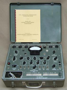 Tube Tester 978; Weston Electrical (ID = 2133816) Ausrüstung