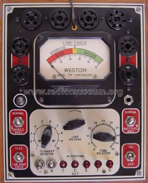 Tubechecker 773; Weston Electrical (ID = 1177804) Equipment