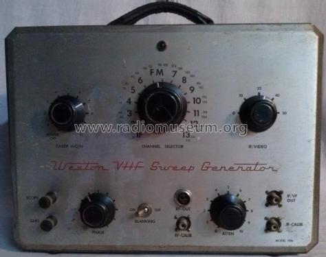 VHF Sweep Generator Model 984; Weston Electrical (ID = 1770615) Equipment