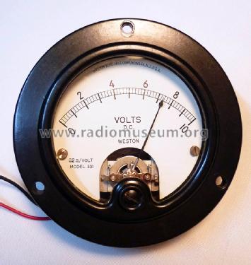 Voltmeter 301; Weston Electrical (ID = 1644477) Equipment