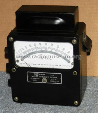 AC and DC Voltmeter 455; Weston Laboratories (ID = 2737345) Equipment