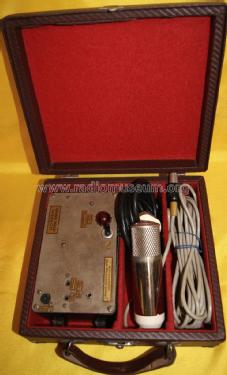 Kondensator-Mikrofon System Wetzel 027; Wetzel, Joachim; Ing (ID = 1830769) Microphone/PU