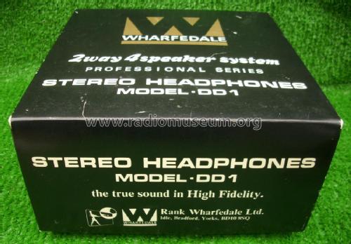 2Way 4Speaker System - Professional Series - Stereo Headphones DD1; Wharfedale Wireless, (ID = 1834584) Speaker-P