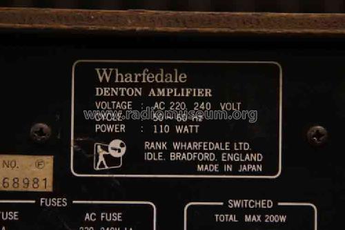 Denton Amplifier ; Wharfedale Wireless, (ID = 1619725) Ampl/Mixer