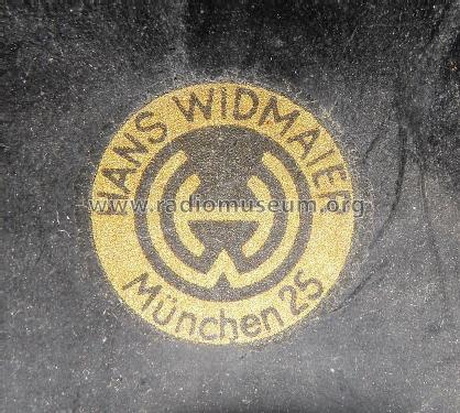 Tischfernsprecher W48; Widmaier, Hans; (ID = 2633149) Telefonia