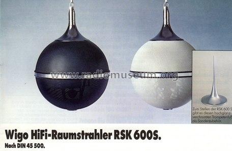 RSK 600 S; Wigo acustic, G. (ID = 563746) Speaker-P