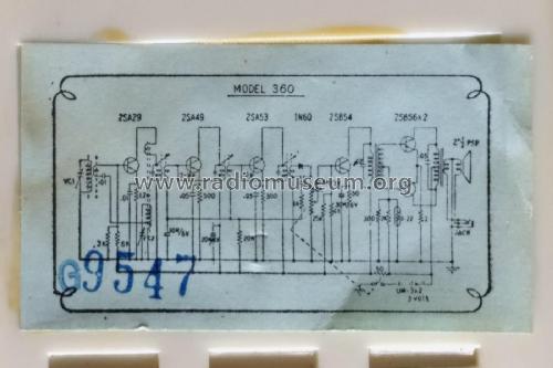 6-Transistor 360 ; Wilco Sanyo Electric (ID = 2126301) Radio